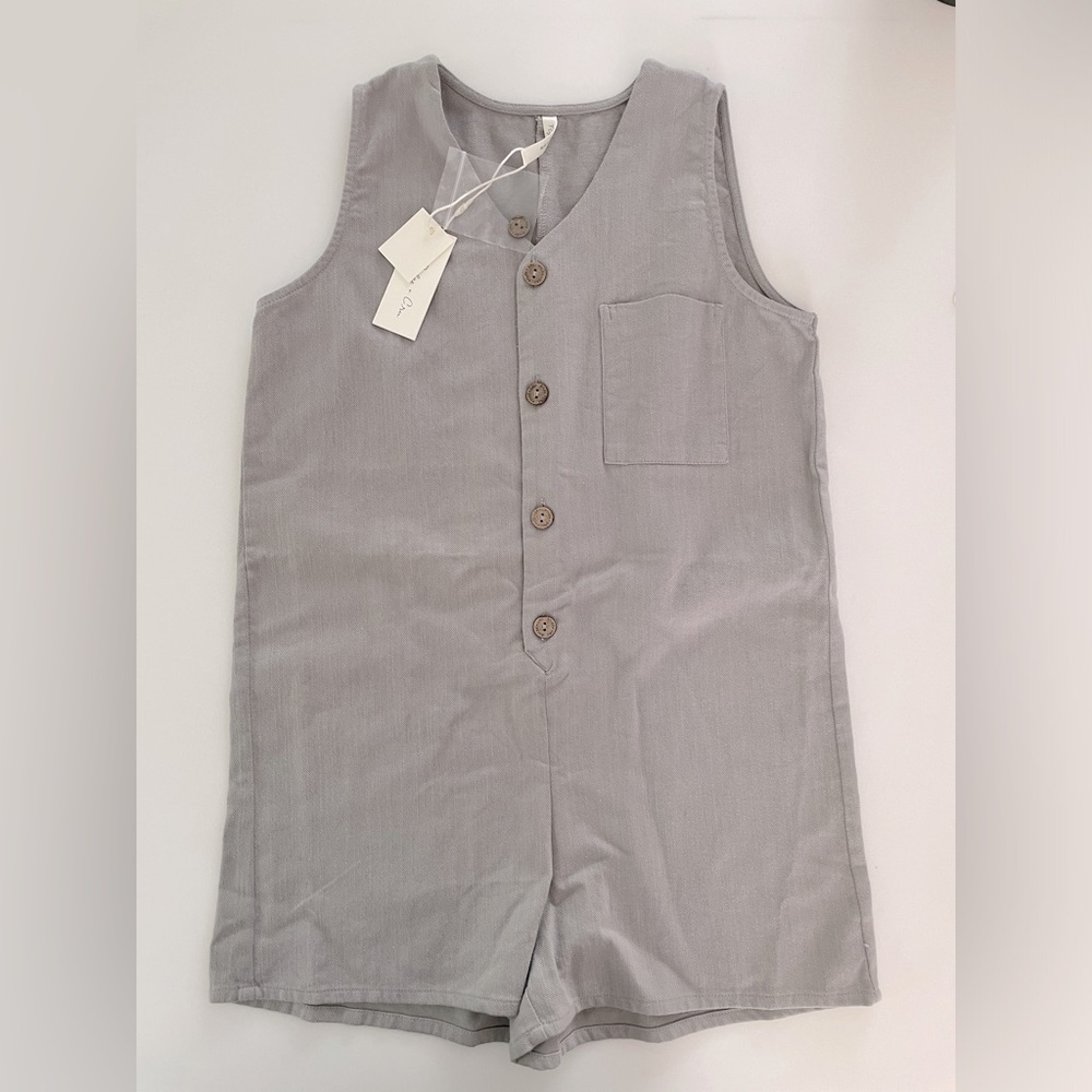 Rylee + Cru AMARI ROMPER | SLATE